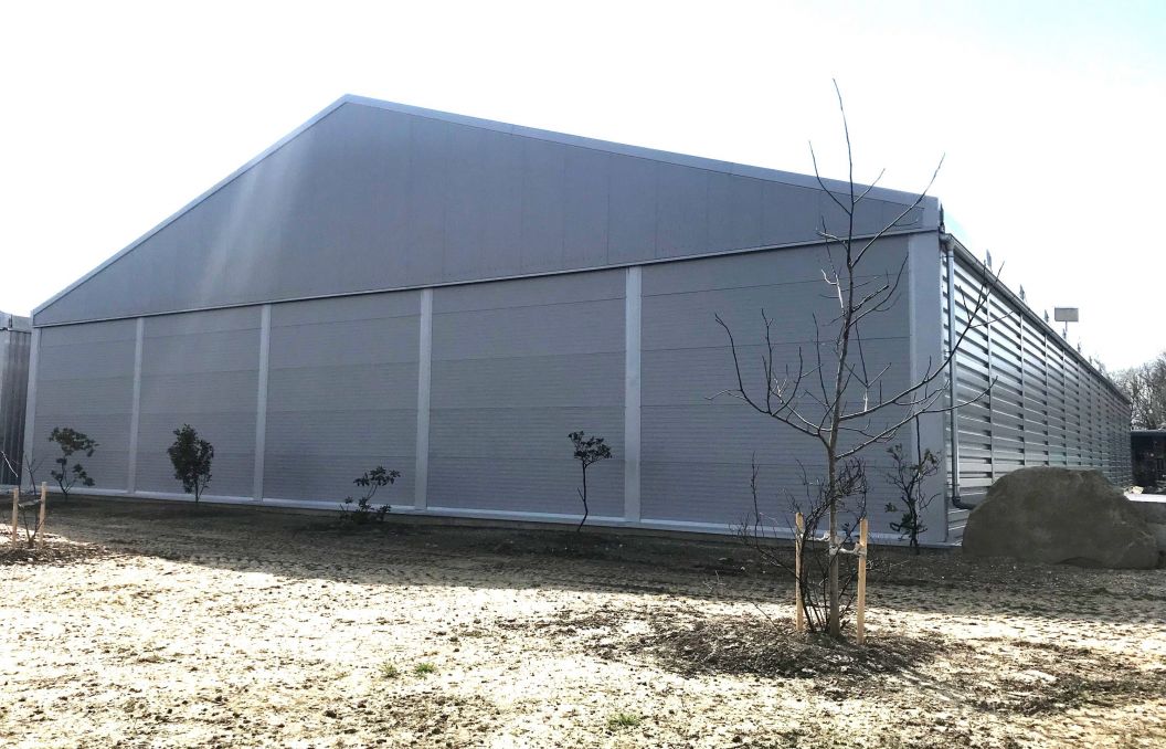 Systembauhalle 25x48m