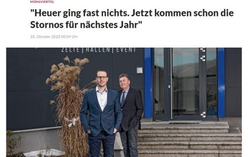 Corona stürzte die gesamte Eventbranche in ein tiefes Loch