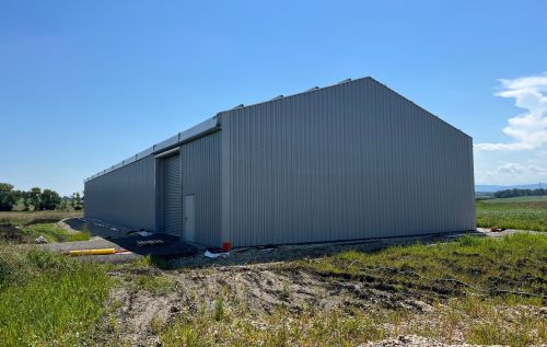 15 x 50 m Systembauhalle