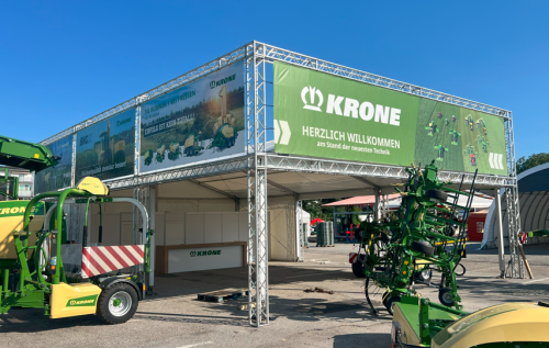 Zelt 10x15m inkl. Traversenverbau